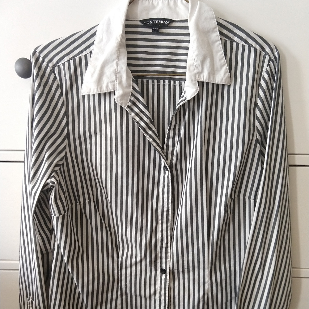 Strip blouse